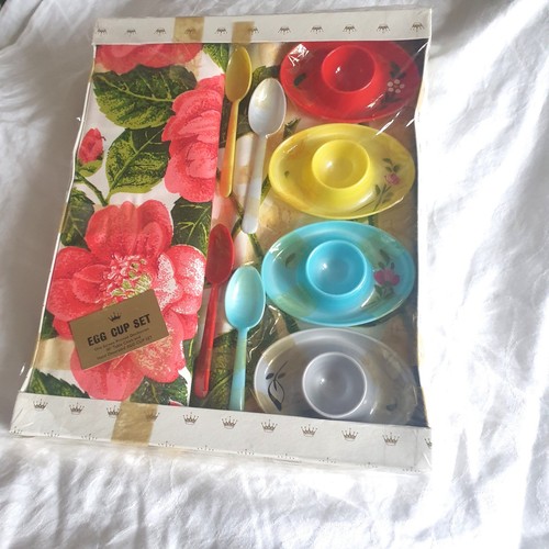 Vtg 60s tablelcoth 4 egg - vtg, &