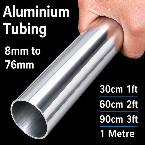 Aluminium round tube pipe - aluminium,