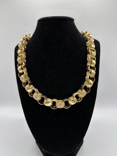 Gold silver 13mm - 13mm, belcher