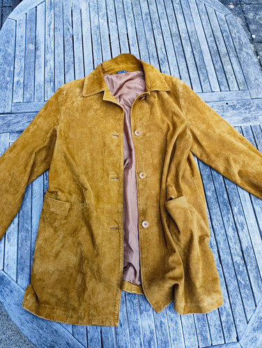 Men brown suede - brown, button