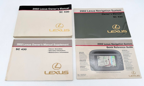 2002 lexus sc430 owner - lexus,