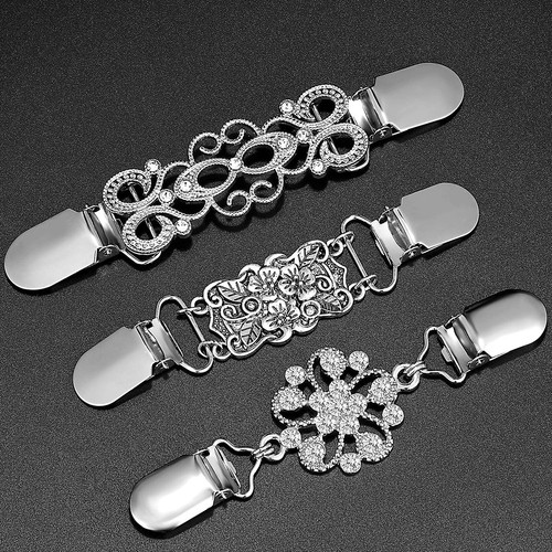 Retro sweater shawl clips - retro,