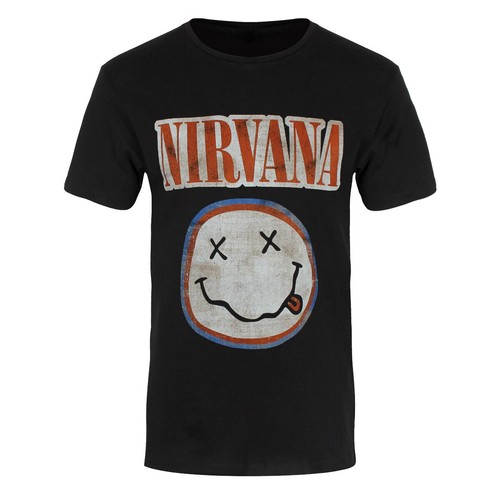 Nirvana shirt distressed - nirvana, t-shirt