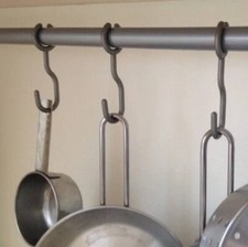 Ikea Duktig Toy Kitchen Hooks 5 / 10 pack Silver 3D printed
