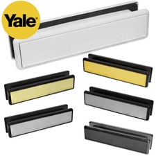 Yale Letterbox Letter Plate for uPVC, Composite & Timber Doors - All Sizes
