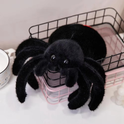 Plush spider black widow - plush,