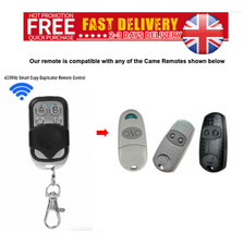 Came TOP432EE 4 Button Gate Remote Key Fob ZAPPER TOP432NA TOP432EV COMPATIBLE