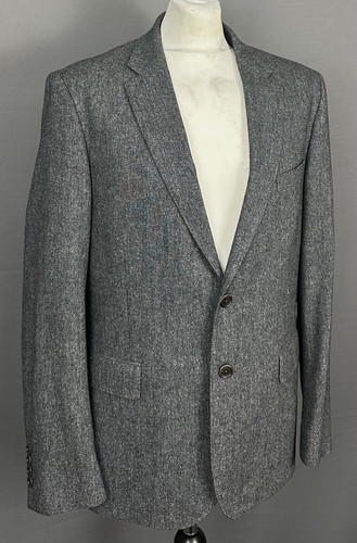 Gant blazer jacket grey silk - blazer,