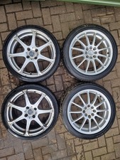 2x Wolfrace Alloys 7jx17