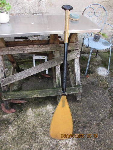 Wenonah cranked canoe paddle - canoe,