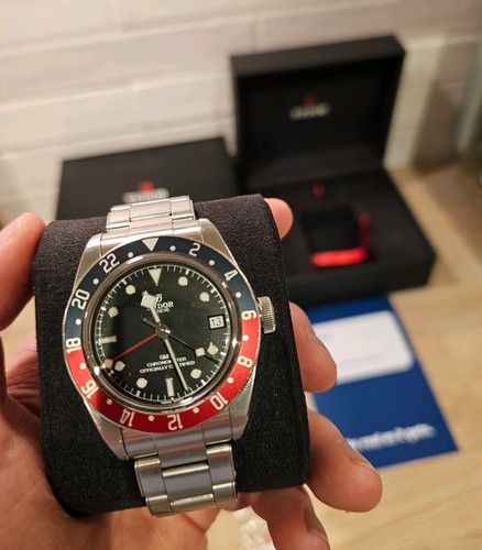 Tudor black bay gmt pepsi - tudor,