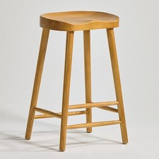 Shaker Bar Stool Natural Oak