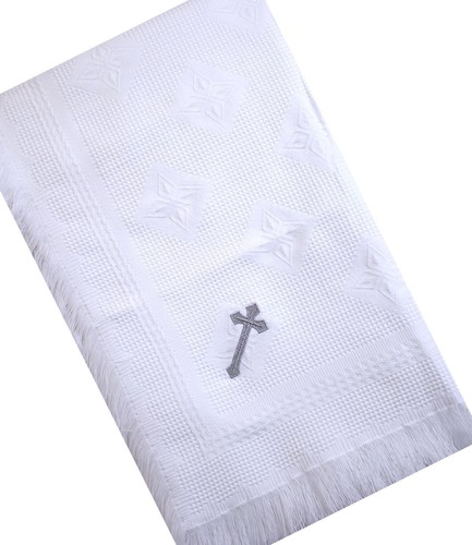 Babyprem baby shawl white - babyprem,