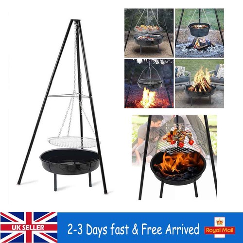 Tripod outdoor fire pit bbq - outdoor,