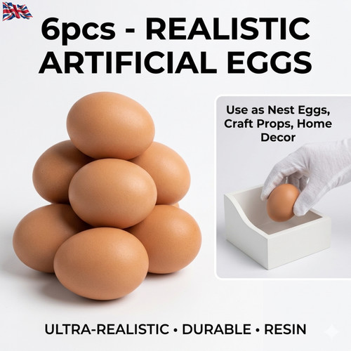 Fake plastic eggs - fake,