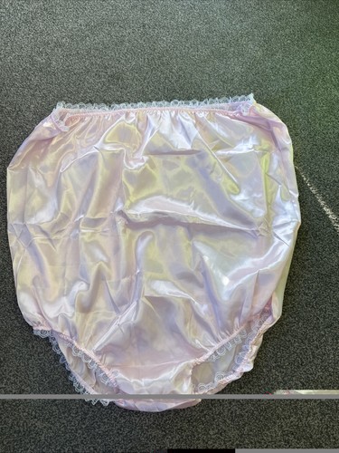 Satini frilly lace sissy - lace, silky