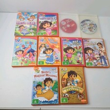 8x DVDs 6 Dora The Explorer +