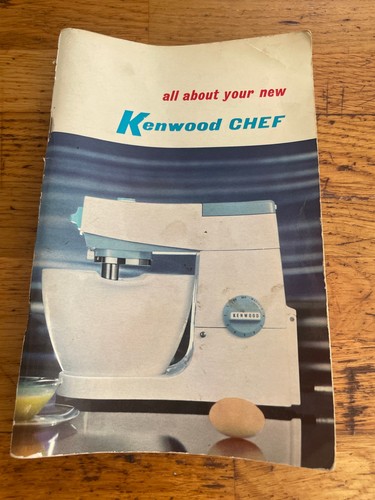 Kenwood chef recipe book 1965 - book,