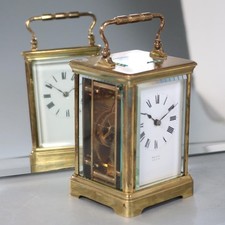 VERY RARE CARRIAGE CLOCK with