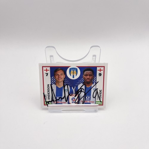 Hand signed anderson s - hand, /