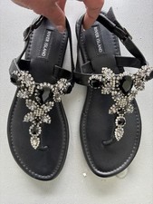 River Island Black Leather