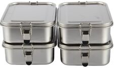 Jolie Max Stainless Steel 1150ml Bento Lunch Box. Metal Food Container. Reusable
