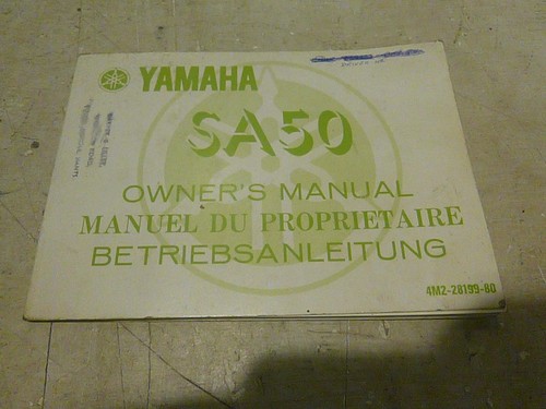 Yamaha sa50 passola - yamaha,