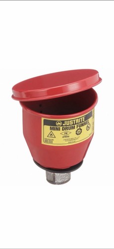 Justrite steel mini drum - justrite, 4.5"