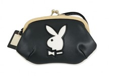 Vintage Playboy Woman Coin Purse Double Frame Change Wallet Purse Coin Pouch