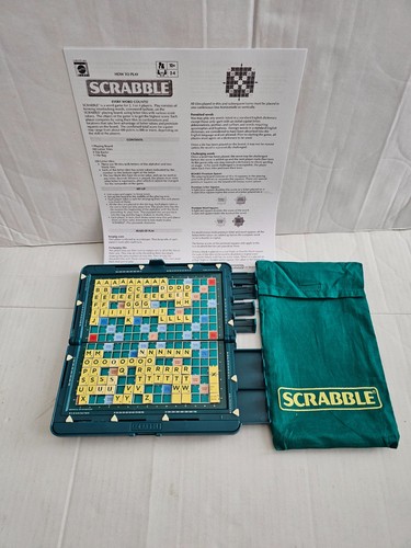 Vintage pocket scrabble travel - pocket,