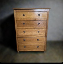 Antique Oak Tallboy chest of drawers