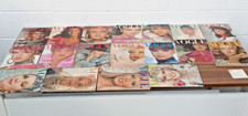 Vintage Vogue UK Magazine Bundle x 18 – 1972, 1981 & 1986 – Job Lot Collectible