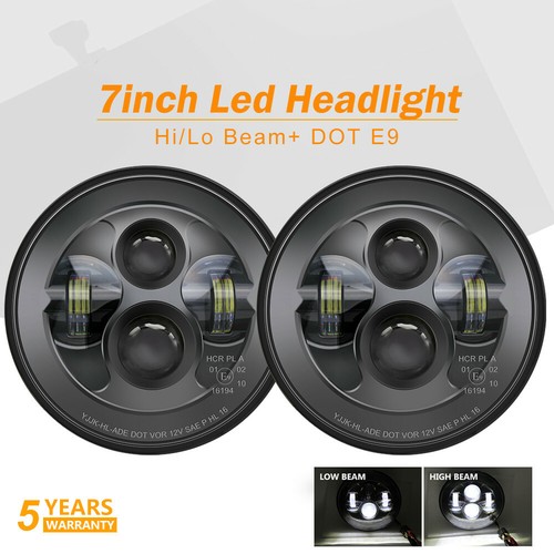 Led headlights pair land - headlights,