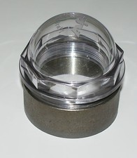 Sight glass MZ RIV 3" Dome shape with weld on ring for Slurry Tanker 