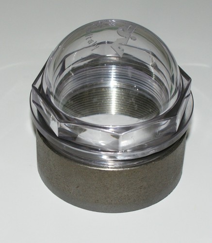 Sight glass riv - mz, dome