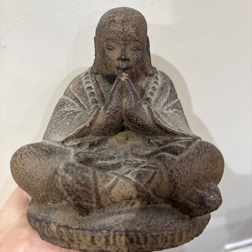 Indonesian bronze resin buddha - bronze,