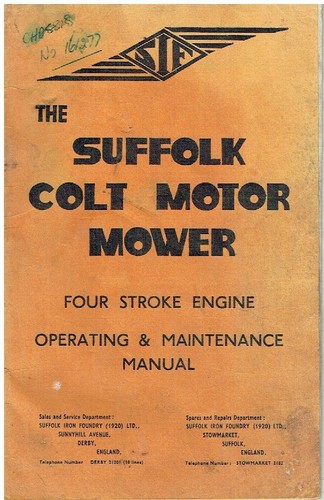Suffolk colt petrol engined - petrol,