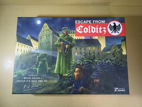 Escape from colditz board - colditz,