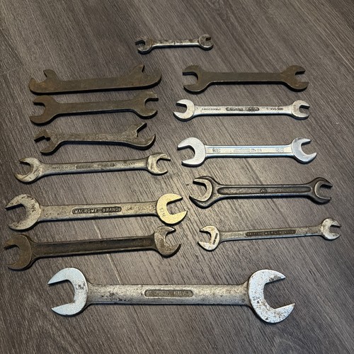 Vintage spanner tools job lot - vintage,