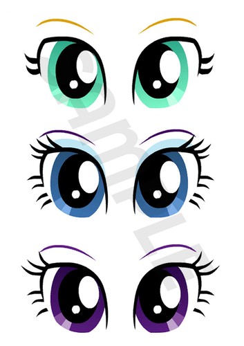 Unicorn eyes edible - 🍰unicorn, eyes🍰