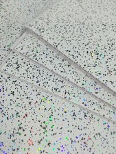 Platinum White Sparkle 8mm Bathroom Wall Cladding Shower Panels PVC Ceiling