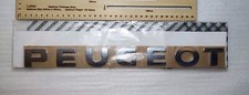 Peugeot Boxer 2 And Boxer 3Tailgate PEUGEOT Nameplate Badge Genuine OE 8665X4