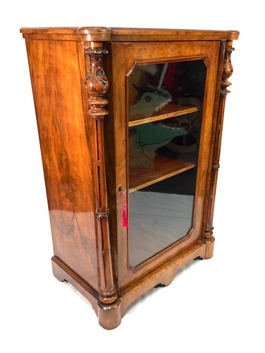 Antique victorian burr walnut - antique,