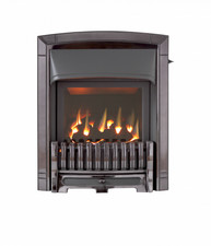 Valor Excelsior Balanced Flue Gas Fire In Black Nickel No Chimney Required BNIB