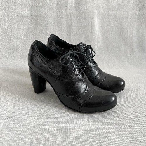 Marsell leather heeled oxfords - marsell,