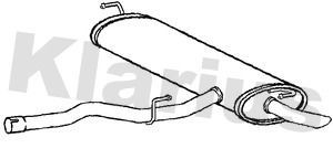 Klarius dn863m muffler - klarius,