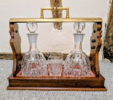 Antique Mahogany & Brass