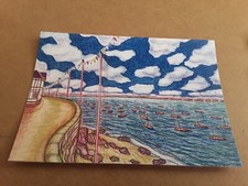 POSTCARD ESPLANADE SEAVIEW