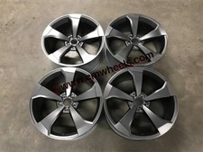 19” X4 2020 TTRS RS3 Style Alloy Wheels Gun Metal Polished Audi A4 A6 A8 5x112