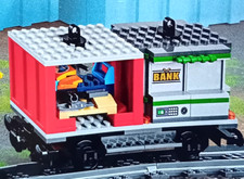 New Genuine Lego City Train Cargo Containers Bank Snowmobile Wagon from 60198